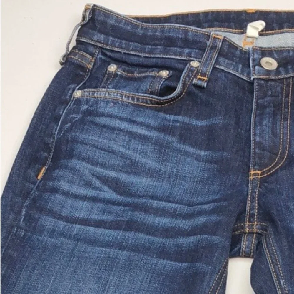 LIKE NEW RAG & BONE DRE STRAIGHT JEANS 24x30 MADE IN USA 🇺🇸